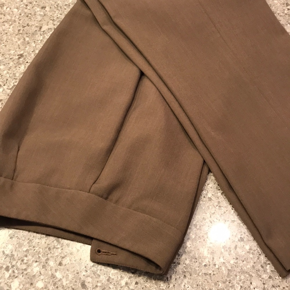 Brown dress pants